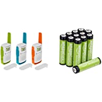 Los mejores  - Motorola T42 Triple Talk About – Aparatos de Radio (Juego de 3- PMR446- 16 Canales- Alcance 4 Km) Multicolor + Amazon…